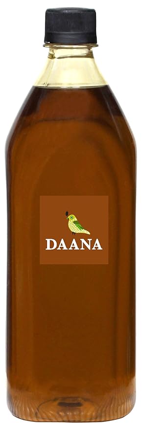 Daana Mustard Oil: CERTIFIED USDA ORGANIC EXTRA VIRGIN COLD PRESSED 34 Oz (Pack of 1)