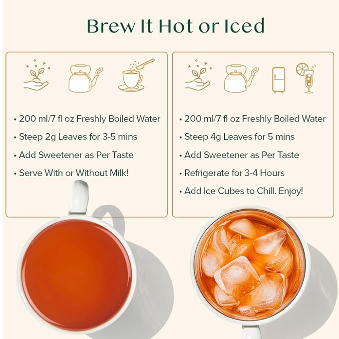 VAHDAM High Mountain Oolong Tea Leaves From Himalayas - 340g/12oz (170 Cups) High Elevation Grown | Vacuum Sealed | Brew Hot Iced Or Kombucha Tea | Loose Leaf Tea