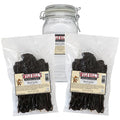 Wild Bill's Black Peppered Beef Jerky Two-Bag Starter Kit (two 15oz bags and 1 jar)