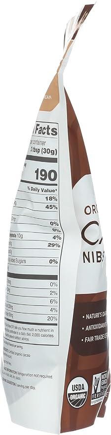 Navitas Naturals Cacao Nibs Raw Organic 16 Ounce