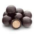 Nuts To You No Sugar Added Dark Chocolate Malt Balls – 8 oz Resealable Bag Perfect Crunchy Snack Guilt-Free Treat with Classic Malt Flavor