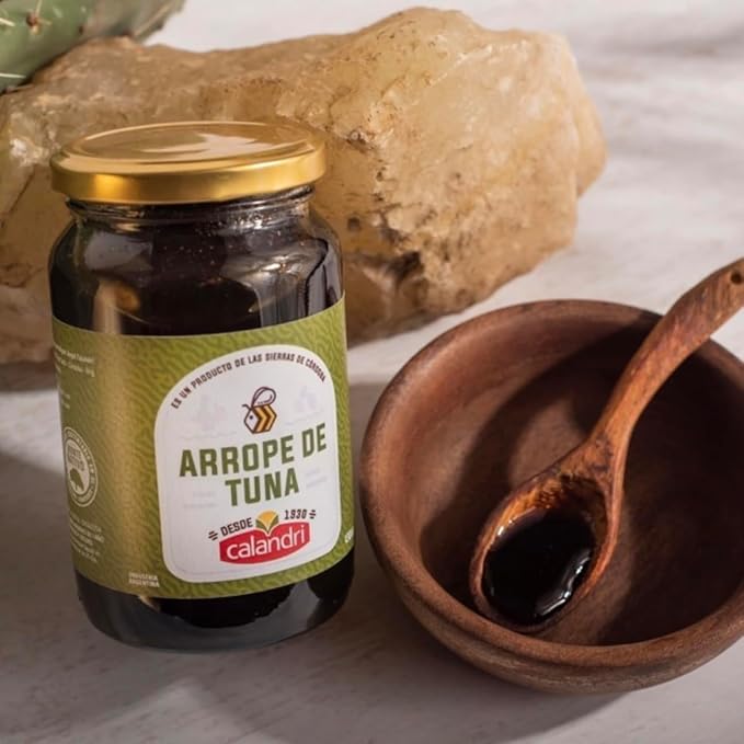 Calandri Arrope – 100% Natural Argentine Syrup Made from Native Fruits and Honey (430g / 0.94lb) (Prickly Pear)