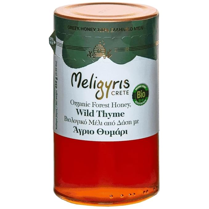 Greek Bio Forest and wild thyme honey 450gr/15.8oz