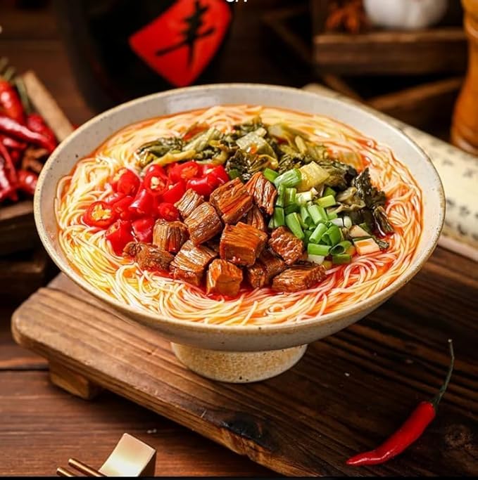 Yunnan Crossing The Bridge Noodles Spicy Rice Noodle (Non Fried) Cup Noodle Lamian Noodles Noodles In Soup Chinese Instant Noodle Instant Noodle Soup Instant Breakfast Soup (Sour and spicy taste3