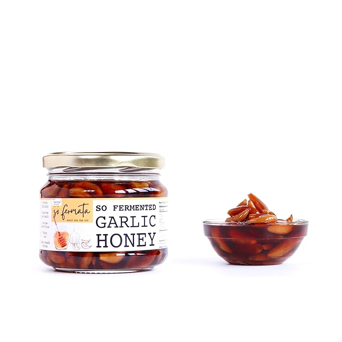 Tassyam Fermented Garlic Honey 350g 12.35 Ounce (Pack of 1)