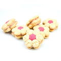 CrumbleCrate Strawberry Shortbread Sandwich Cookies DIY Baking Kit | Gourmet Cookie Making Set with Pre-Measured Ingredients &amp Tools | Baking Gift for Adults