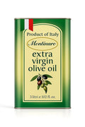 Montinaro Italian Extra Virgin Olive Oil – 3 Liter (101 fl oz) Tin – Cold-Pressed EVOO from Puglia Italy – Coratina Monovarietal Rich &amp Peppery – Best Value Large Size – Non-GMO Vegan