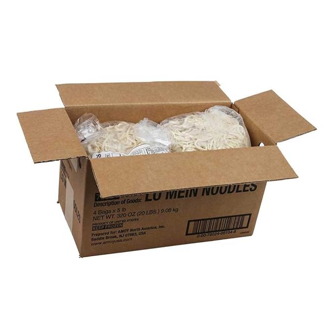 Amoy Lo Mein Noodles 5 Pound -- 4 per case.