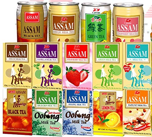 Assam Oolong Milk Tea 13.5 Fl Oz 24 Count