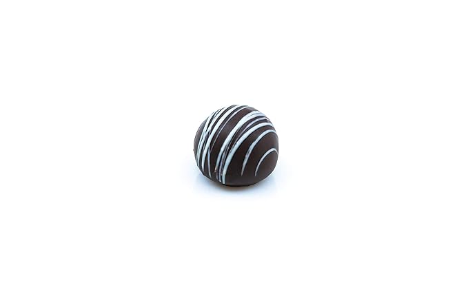 Mignon Chocolate elite luxury chocolate Truffles Collection - Handmade Gourmet Dark Chocolate Candied (Truffles 8 Piece)