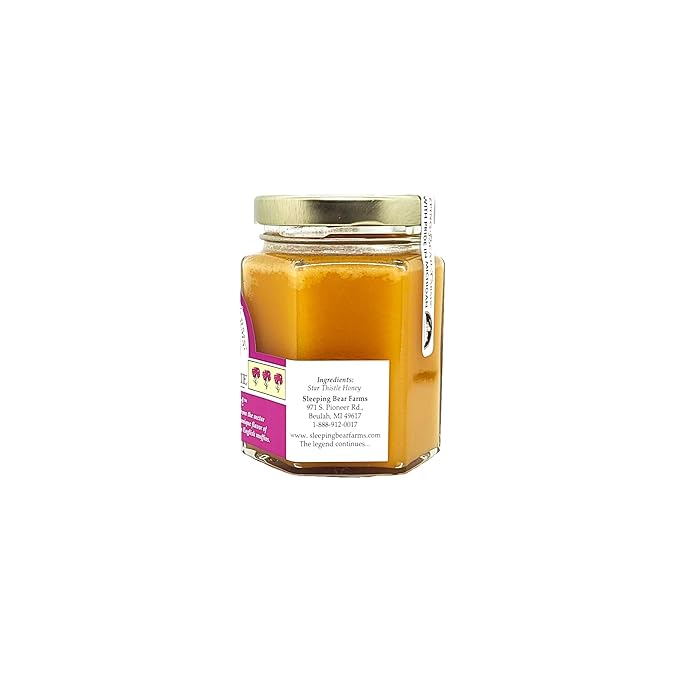Star Thistle Honey Creme 8 oz. Jar - Case of 12