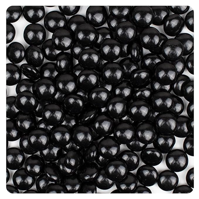 1.87 lbs Black Milk Chocolate Gem Candies (936 Pieces)