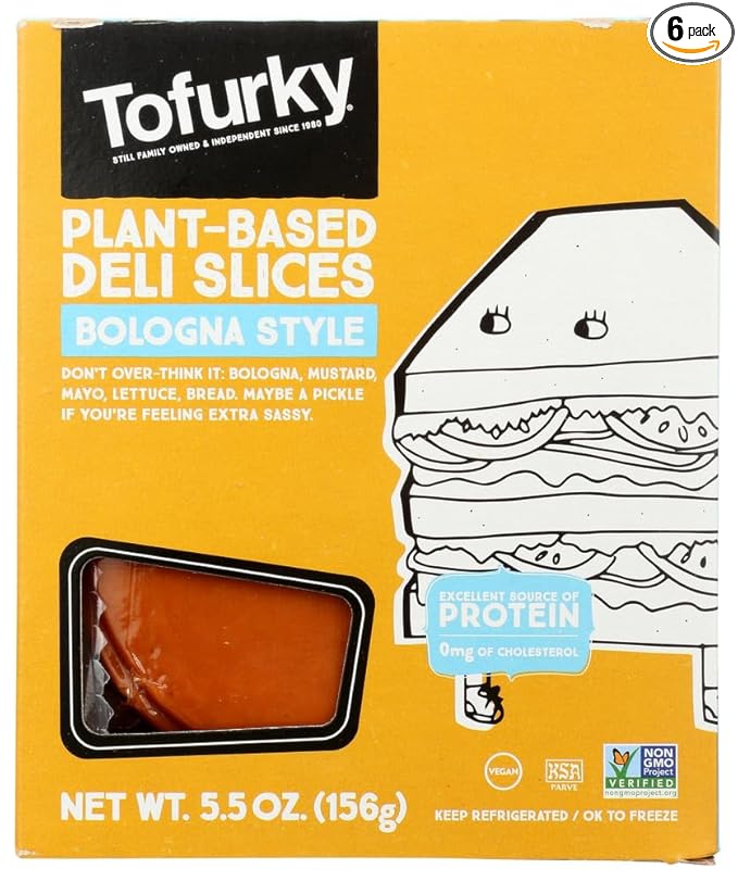 Tofurky - Bologna Deli 5.5 Ounce -- 6 per case.
