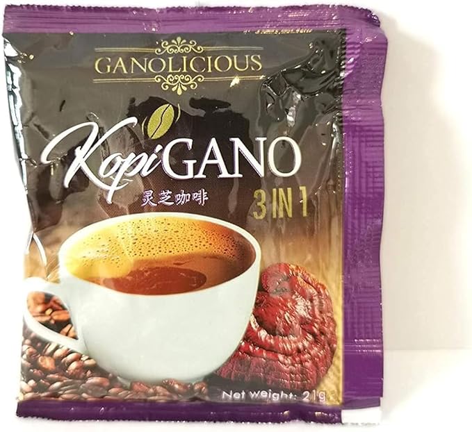 2 Boxes GanoCafe 3 in 1 Ganoderma Healthy Latte Coffee FREE Zrii Rise Coffee