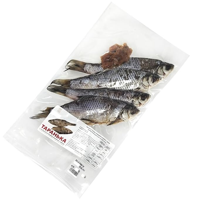 Dried Salted Taranka Fish (Jerky) With Caviar Premium Quality