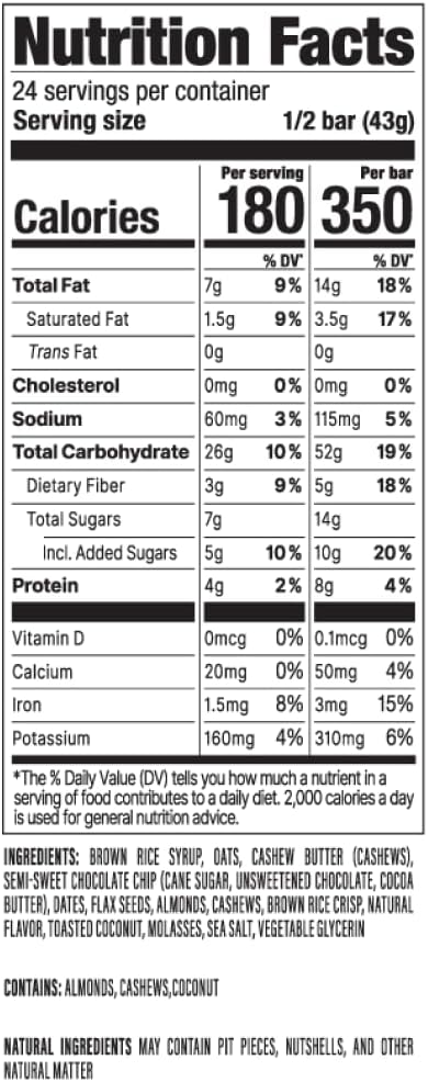 PROBAR - MEAL Bar Chocolate Coconut Non-GMO Gluten-Free Healthy Plant-Based Whole-Food Ingredients Natural Energy (12 Count)