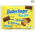 Butterfinger Chocolatey Peanut-Buttery Fun Size Individually Wrapped Candy Bars 10.2 oz each Bulk 6 Pack
