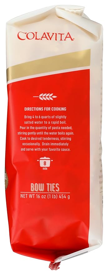 Colavita Farfalle Bow Ties Pasta Kosher 1 LB (Pack Of 20)