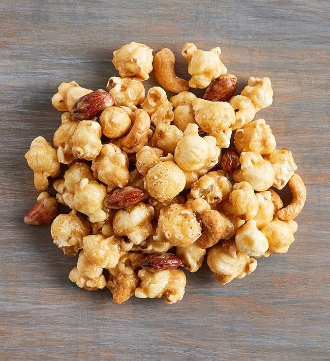 Harry &amp David Deluxe Everyday Sharing Gift Basket For All Occasions Food Gift Baskets With Popcorn Salami Sausage Cheese Crackers Nuts Sesame Sticks Baklava Rainbow Gummies And Chocolate