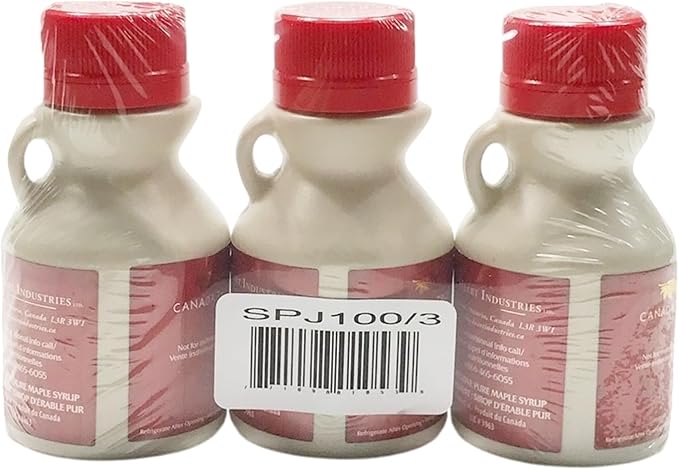 CANADA TRUE Pure Maple Syrup(Amber) (3x100ml)