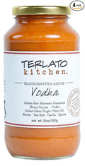 Terlato Kitchen Handcrafted Vodka Sauce 4 Jars 24 oz.