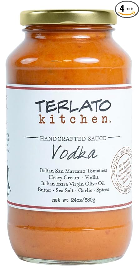 Terlato Kitchen Handcrafted Vodka Sauce 4 Jars 24 oz.
