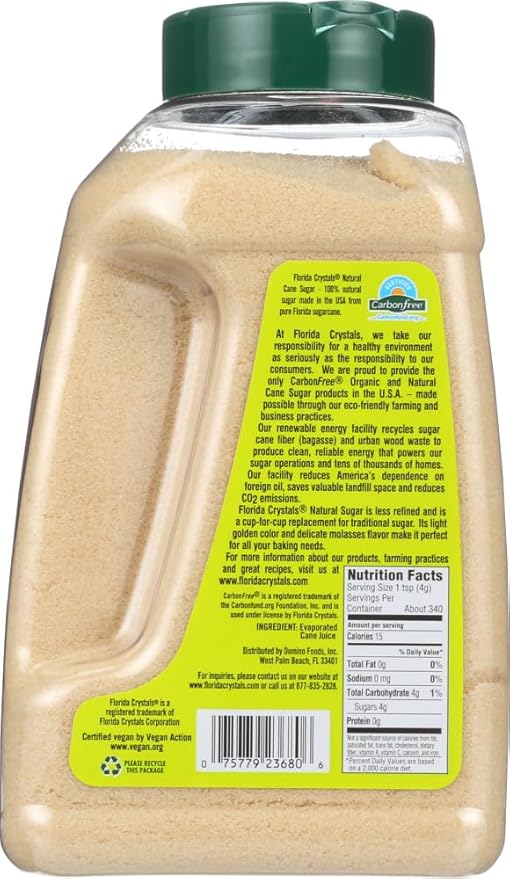 FLORIDA CRYSTALS SUGAR CANE MILL JUG 48 OZ PK- 6