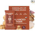Functional Mushroom Vegan Protein Bars | Made in USA | Full Dose Lions Mane Shitake Reishi &amp Maitake Bars | Plant Protein Bars w/Adaptogens &amp Superfoods | Chocolate Chip Cookie Dough Flavor