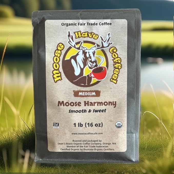 MOOSE HAVE COFFEE! ORGANIC WHOLE BEAN COFFEE – MOOSE HARMONY COFFEE-MH1