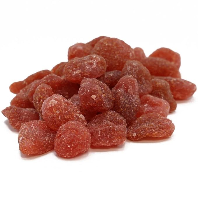 C.J. Dannemiller Dried Strawberries Bulk 22 LB Case Delicious Dried Fruit for Snacking Trail Mix