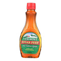 Maple Grove Farms Syrup Vermont Maple Sugar Free Pack of 12 Size - 12 FZ Quantity - 1 Case12