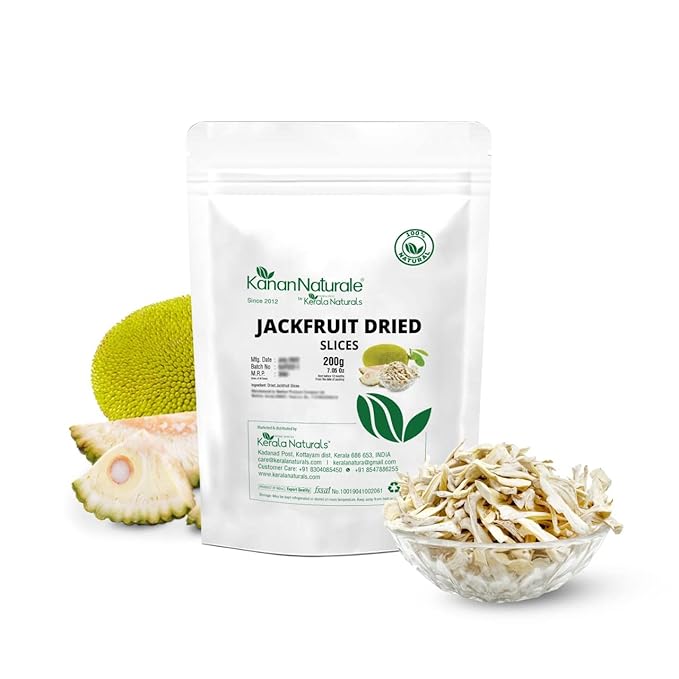 Kanan Naturale Jack Fruit Dried Slices 200gm | Healthy | High in Fiber | Low in Sugar