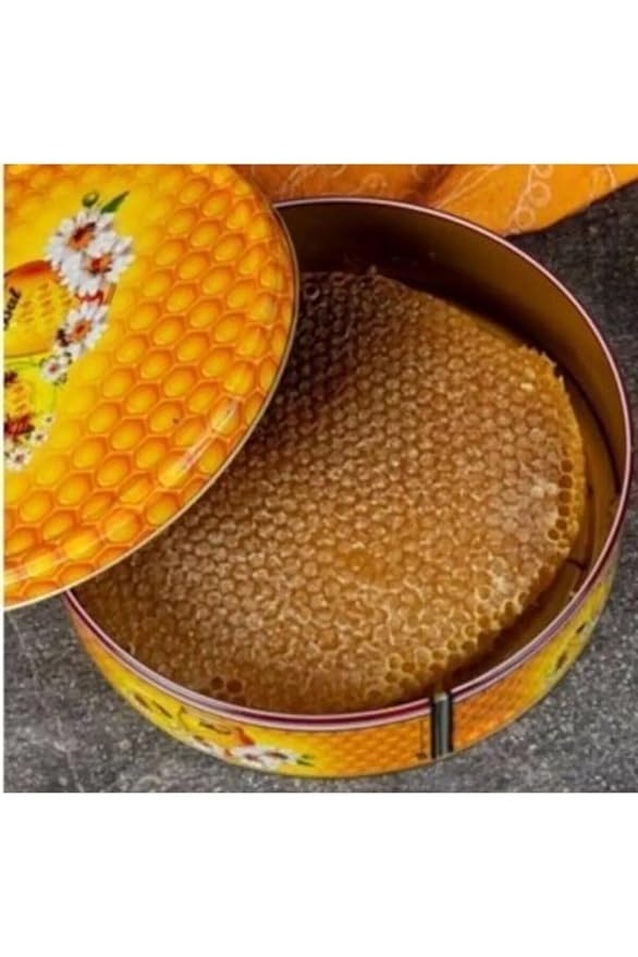 All natural Raw Honeycomb 100% Honey Pure Turkish Raw Honey Comb -Raw Edible - Honey With Honeycomb 1.5 Kg. (52.9 Oz)