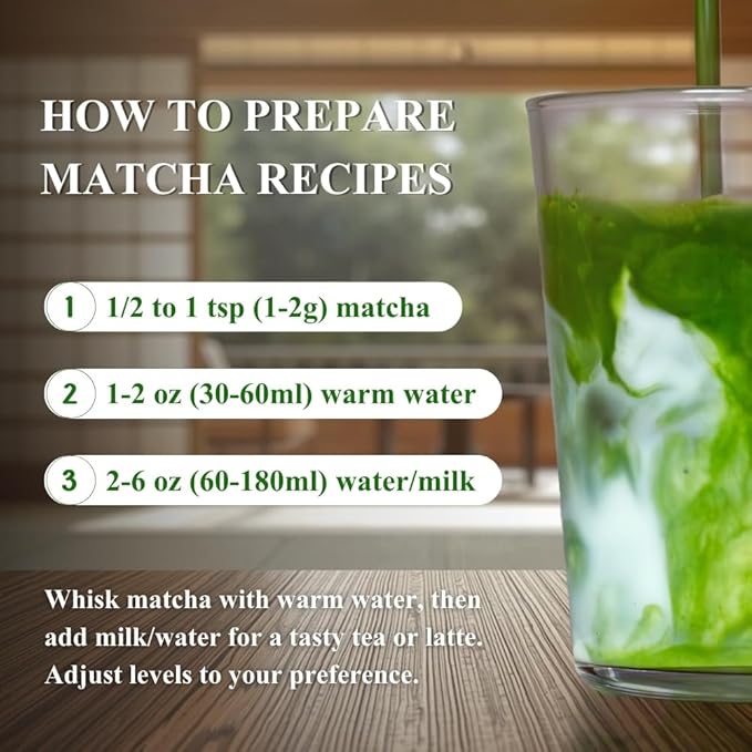 YEDOENSIS Ceremonial Uji Matcha - Japanese Green Tea Ceremonial Uji Matcha Powder Vegan Gluten-Free (40g)