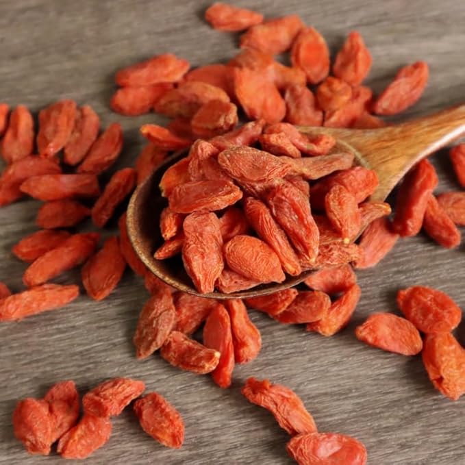 Royal Seafood USA Premium Antioxidant Goji Berries Healthy food For tea &amp soup Pack in USA 九龍堂 宁夏枸杞王 枸杞 泡茶 煮汤 养生 (16oz)