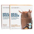 Wonderslim Meal Replacement Shake Bundle Mocha Cream &amp Chocolate Salted Caramel
