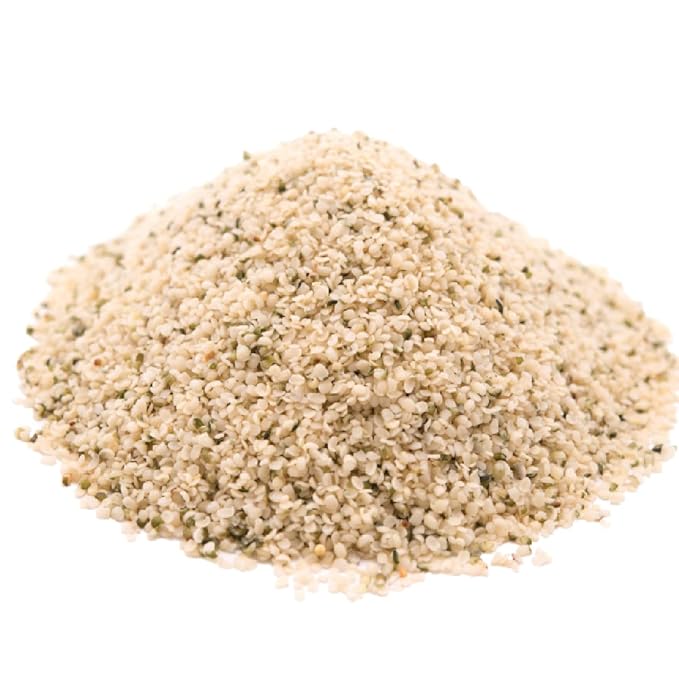 Gerbs Raw Hemp Seed Kernels 2 lbs. | Hulled No Artificial Additives Resealable Bag | Mild Nutty Taste | Top 14 Allergen-Free
