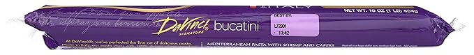 DaVinci Bucatini Pasta 16-Ounces (Pack of 20)