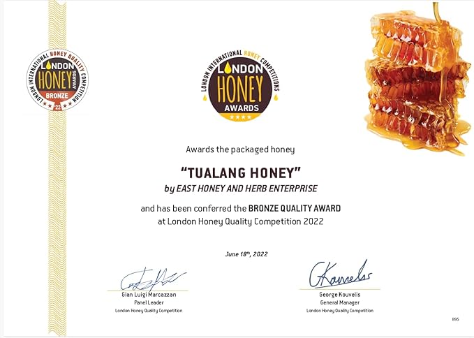 Morning Root by Nirwana – Wild Bee Tualang Honey Malaysian Rainforest Multifloral Honey 325 g Glass Jar