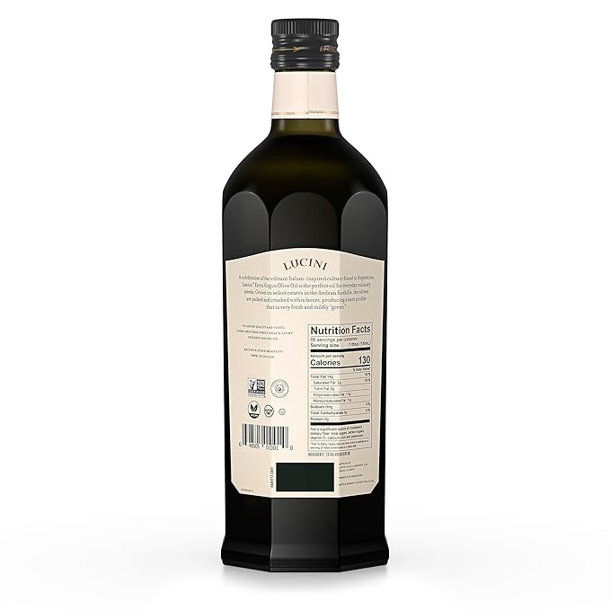Lucini Everyday Extra Virgin Oil Olive 33.8 Oz