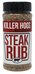 Kiler Hogs Steak Seasoning Rub 11 oz Gourmet Steakhouse Flavor for Beef Pork &amp Chicken