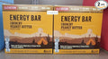 Elevation Energy Bar Crunchy Peanut Butter 14.4oz 408g (2 Boxes)