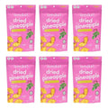 Amäzi Foods | Dried Pineapple - Moringa Hibiscus (6 Pack) | All Natural Snacks | No Sugar Added Dried Pineapple | Dehydrated Fruit
