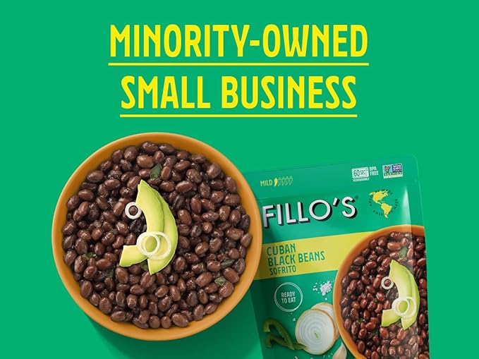 Fillo's Ready to Eat Variety Pack | Black Beans Lentils Pinto Beans Mayocoba Beans | Gluten-Free Preservative-Free Microwavable Meals Non-GMO Vegan Plant Protein 10 oz Pk of 6