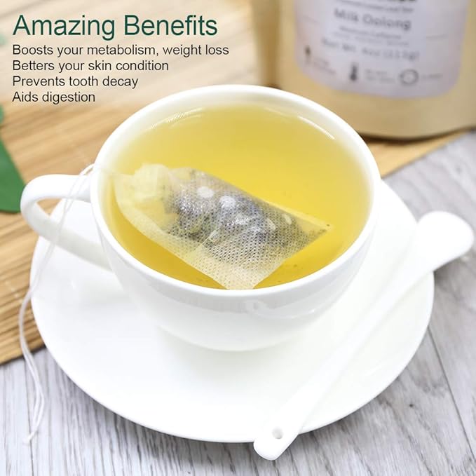 FullChea Milk Oolong Tea - Loose Leaf - Taiwan High Mountain Jin Xuan - Naturally Milky &amp Silky - 8oz / 226g