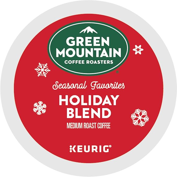 Green Mountain Coffee Roasters Holiday Blend Coffee Keurig Single Serve K-Cup Pods 60 count