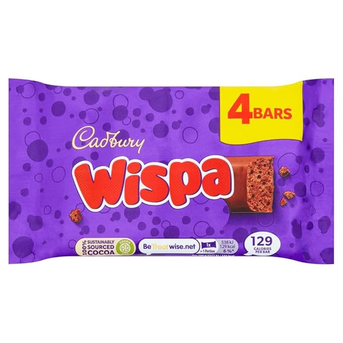 Cadburys Chocolate Bars Wispa Picnic Flake Yorkie Great Britain