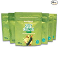 Moonrise Spicy Dried Cucumber | Chili-Lime Snack | Vegan | Gluten-Free | Low-Calorie | Only Natural Ingredients | (Pack of 6)