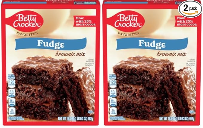 Pack Of 2 Fudge Brownie Mix 16.3 oz