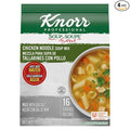 Knorr Professional Soup du Jour Chicken Noodle Soup Mix No added MSG 0g Trans Fat per Serving Just Add Water 13.3 oz Pack of 4